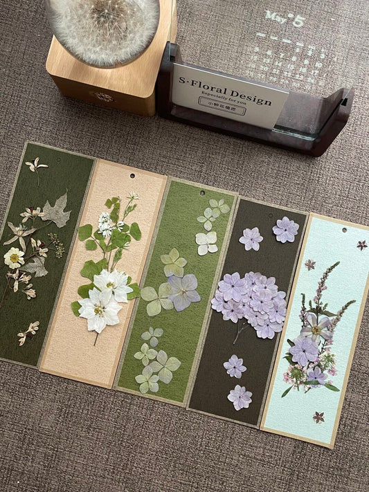 Original Handmade Vintage Pressed Flower Bookmark Gift - My Store
