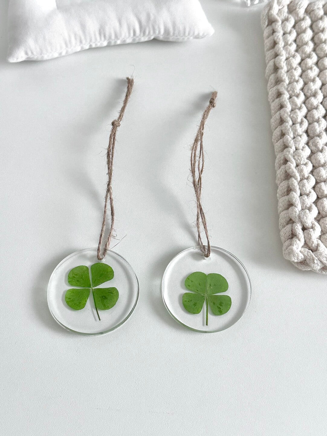 Resin Pressed Flower & Dried Flower Specimen Pendant Keychain Creative DIY Gift - My Store