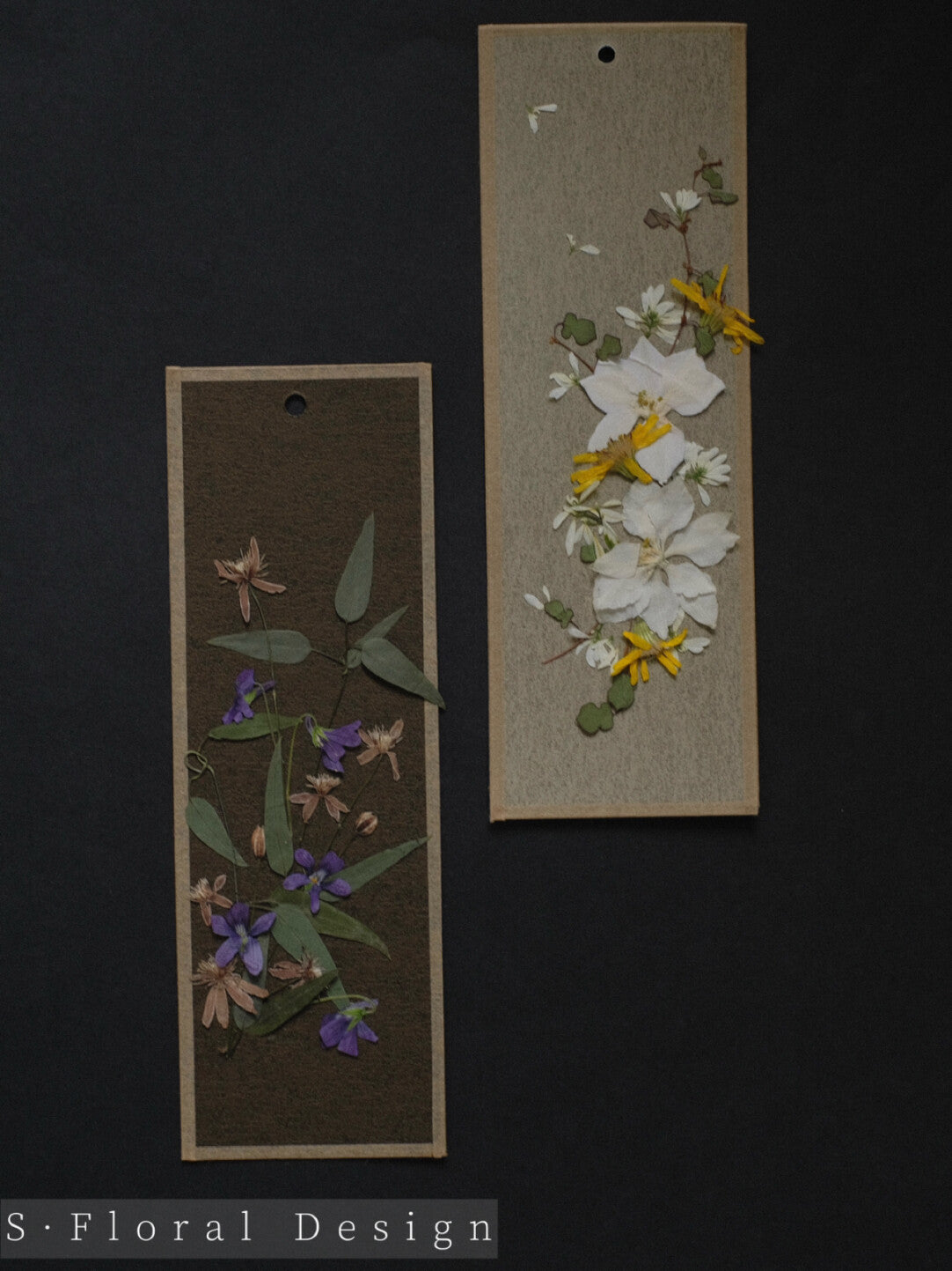 Original Handmade Vintage Pressed Flower Bookmark Gift - My Store
