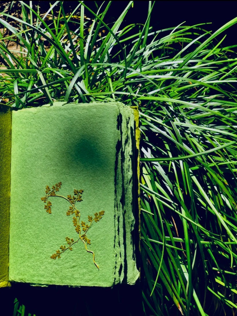 Handmade Original Pressed Flower Planner – Custom DIY Botanical Journal - My Store